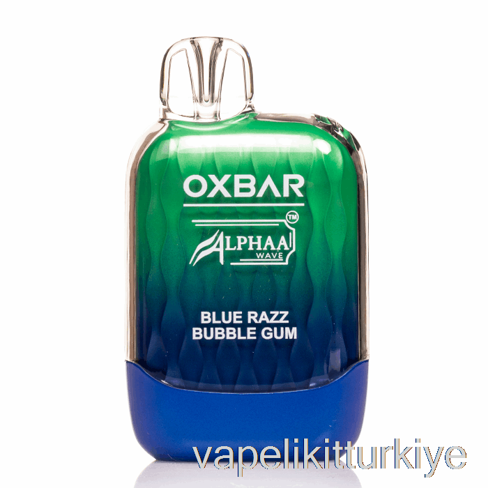 Elektronik Sigara Kalemi Vape Mate Oxbar X Alpha G8000 Tek Kullanımlık Mavi Razz Balonlu Sakız